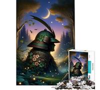 Puzzle de 1000 pièces pour Adolescents thème Forêt de Puzzles samouraïs dévorés Jeux éducatifs idées Cadeaux (38x52cm)