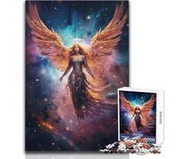 Puzzle de 1000 pièces pour Adolescents, thème « Guidance angélique », idéal pour des soirées Jeux en Famille Idée Cadeau Amusante Dimensions : 50x75cm