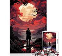 Puzzle de 1000 pièces pour Adolescents Thème Homme d'anime au Bord d'une rivière Jeu éducatif Idéal comme Cadeau pour Un Anniversaire ou Noël Dimensions 38x52cm