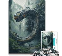 Puzzle de 1000 pièces pour Adolescents, thème Jungle, 14 Ans et Plus, 38x26cm Idéal pour se détendre et Passer Un Bon Moment Cadeau d'anniversaire