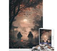 Puzzle de 1000 pièces pour Adolescents, thème La Confrérie des Samouraïs, décoration Murale, Cadeau Amusant, Casse-tête, renforce Les Liens de Couple, Dimensions 38x52 cm