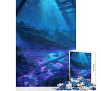 Puzzle de 1000 pièces pour Adolescents Thème Là où la lumière atteint Encore Jeu Anti-Stress Idée Cadeau pour Un Père Noël Secret Jeux relaxants Renforce l'amour au Sein du Couple Dimensions 38x52cm