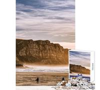 Puzzle de 1000 pièces pour Adolescents, thème Les Trois Surfeurs, décoration intérieure, Jouet, Cadeau d'anniversaire, Casse-tête, liste de souhaits avec Le Père Noël (38x26cm)