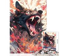 Puzzle de 1000 pièces pour Adolescents thème Monstres fantastiques à Monter soi-même Un pour se détendre et relever Le défi Dimensions 38x26cm