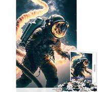 Puzzle de 1000 pièces pour Adolescents Thème Moonwalking Jeu éducatif Cadeau d'anniversaire Jeu Relaxant Convient pour décorer Un Bureau Dimensions 38x26cm