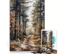 Puzzle de 1000 pièces pour Adolescents,thème « Murmures d'automne »,Art des Bords précis,Jeu d'entraînement cérébral,Jeu pour Passer Un Moment agréable,décoration Artistique de Noël (50x75cm)