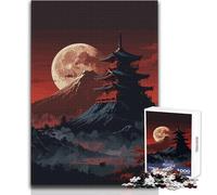 Puzzle de 1000 pièces pour Adolescents, thème Mystique des sanctuaires Japonais, Jeu éducatif Stimulant, pour Un Anniversaire, Dimensions : 50x75cm