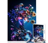 Puzzle de 1000 pièces pour Adolescents thème Nature IA Petite Amie Jeu de Construction Cadeau d'anniversaire Casse-tête idéal pour décorer Un Bureau Dimensions 50x75cm