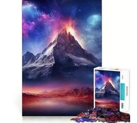 Puzzle de 1000 pièces pour Adolescents, thème Nature Sauvage et paisible, Art aux découpes nettes, Jeu cognitif, Cadeau pour des Moments de détente, décoration de Noël (38x26cm)