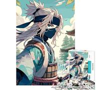 Puzzle de 1000 pièces pour Adolescents Thème Ninja et Samouraï Idéal pour Un Anniversaire ou Noël Jeu éducatif Difficile À partir de 14 Ans (50x75cm)