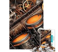 Puzzle de 1000 pièces pour Adolescents thème Orchestre Cyberpunk à Monter soi-même Un Cadeau Unique et Artistique pour Un Anniversaire ou Noël (38x52cm)