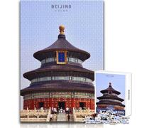 Puzzle de 1000 pièces pour Adolescents,thème Pékin,Jeu de Puzzle Unique et Stimulant,idées Cadeaux pour Femmes,Dimensions : 38x52cm