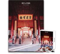 Puzzle de 1000 pièces pour Adolescents,thème Pékin,Jeu Stimulant d'analyse et de logique, pour Un Père Noël Secret,Format 50x75cm