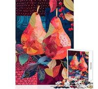 Puzzle de 1000 pièces pour Adolescents thème poires Techniques Mixtes Jeu Impossible amélioration de la mémoire décoration intérieure Jouet Cadeau d'anniversaire ou de Voyage (38x52cm)