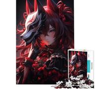 Puzzle de 1000 pièces pour Adolescents thème Renard Assassin Jeu Pratique et Stimulant idées Cadeaux découpe de précision (38x52cm)