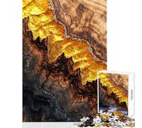 Puzzle de 1000 pièces pour Adolescents thème Rêve du désert Art du Bois Jeu Impossible Analyse et logique décoration intérieure Jouet Anti-Stress Cadeau (50x75cm)