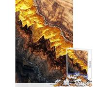 Puzzle de 1000 pièces pour Adolescents thème « Rêve du désert » Art du Bois Jeu Impossible Analyse et logique décoration intérieure Jouet Anti-Stress Cadeau (38x26cm)