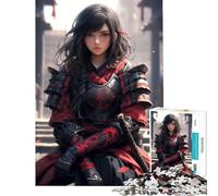 Puzzle de 1000 pièces pour Adolescents thème Romance samouraï Jeu éducatif et ludique activité familiale Cadeau d'anniversaire (50x75cm)