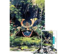 Puzzle de 1000 pièces pour Adolescents thème samouraï et résilience idéal pour Adultes Jeux relaxants Amusants et Humoristiques Parfait pour Un Anniversaire ou Noël (Taille 38x52cm)