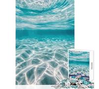 Puzzle de 1000 pièces pour Adolescents thème sous-Marin à Monter soi-même Cadeau d'anniversaire Jeu éducatif idéal pour décorer Un Bureau Dimensions 50x75cm
