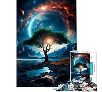 Puzzle de 1000 pièces pour Adolescents thème Terre Perdue activités Amusantes à la Maison Jeu Manuel Stimulant pour Les 14 Ans et Plus (38x52cm)
