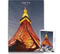 Puzzle de 1000 pièces pour Adolescents, thème Tokyo, pour des soirées Jeux et Divertissement en Famille, idéal pour développer la logique et l'analyse Dimensions:38x52cm