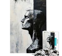 Puzzle de 1000 pièces pour Adolescents thème Tristesse et Intelligence Jeu addictif et Relaxant pour Toute la Famille Cadeau Artistique (50x75cm)