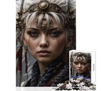 Puzzle de 1000 pièces pour Adolescents thème Un Jeune Guerrier se lève décoration Murale pour Un échange de Cadeaux Jeu Amusant à Faire à la Maison Dimensions 38x26cm