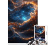 Puzzle de 1000 pièces pour Adolescents thème Univers Cosmique Jeu Anti-Stress pour Un échange de Cadeaux Jeu Impossible pour stimuler Le Cerveau Dimensions 50x75cm