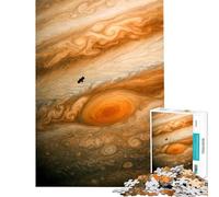 Puzzle de 1000 pièces pour Adolescents thème Vaisseau Spatial Solitaire Difficile et Stimulant Cadeau d'anniversaire Jeu éducatif pour Les 14 Ans et Plus (50x75cm)