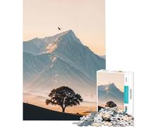 Puzzle de 1000 pièces pour Adolescents thème Vol Solitaire Jeu de réflexion et Casse-tête Jouet intellectuel Cadeau et Jouet idéal Amusant et Humoristique (Dimensions 38x26cm)