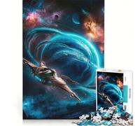 Puzzle de 1000 pièces pour Adolescents, thème Vortex Galactique, Jouet à Monter soi-même, décoration Murale, avec des pièces de Formes aléatoires Parfaitement emboîtables 50x75cm