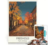 Puzzle de 1000 pièces pour Adolescents, thème Voyage dans Le New Jersey, Jeux éducatifs, Cadeau d'anniversaire, Collection d'artistes, Beaux-Arts 50x75cm