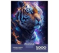 Puzzle De 1000 Pièces pour Adolescents Tiger Wall Art Print-30 Puzzles pour Adultes Découpe De Précision Stimule Le Cerveau Jeu Amusant Et Stimulant pour Toute La Famille 38x26cm/1000pcs