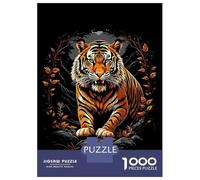 Puzzle De 1000 Pièces pour Adolescents Tiger Wild Life Pop Art Puzzles pour Adultes, Jeux De Détente, Assemblage De Motifs, Activités Amusantes À La Maison, 70x50cm/1000pcs