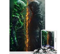 Puzzle de 1000 pièces pour Adolescents « Toi et Moi » Un Jeu éducatif à Offrir ou à Utiliser sur Un Bureau Dimensions 38x26cm