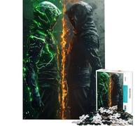 Puzzle de 1000 pièces pour Adolescents Toi et Moi Un Jeu éducatif pour stimuler Le Cerveau et décorer Les Murs Convient aux Personnes de 14 Ans et Plus 50x75cm