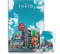 Puzzle de 1000 pièces pour Adolescents - Tokyo, Capitale du Japon - Jeu éducatif de précision - Dimensions:38x26cm