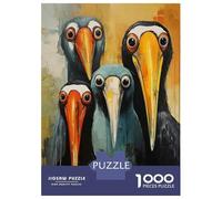 Puzzle De 1000 Pièces pour Adolescents Toucan Wall Art Print Puzzle Adulte Jeu Familial Analyse Et Logique Cadeaux d'anniversaire Et Cadeaux Uniques 70x50cm/1000pcs