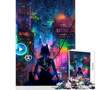 Puzzle de 1000 pièces pour Adolescents « Tu n'as jamais EU à me sauver » Jeux Amusants découpe de précision décoration intérieure Jouet pour renforcer Les Liens Amoureux (26x38cm)