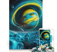 Puzzle de 1000 pièces pour Adolescents Un Monde étrange, décoration Murale, pour s'amuser en Famille, renforcer Les Liens Entre Les Couples 38x52cm