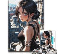 Puzzle de 1000 pièces pour Adolescents Urban Grace︰ Élégance ombrée, Jeu Relaxant mais Amusant et Cadeau Humoristique pour Les Anniversaires 38x52cm (1000 pièces)