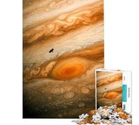 Puzzle de 1000 pièces pour Adolescents Vaisseau Spatial Solitaire Cadeau d'anniversaire ou de Noël Une œuvre d'art Jeu Relaxant à partir de 14 Ans (38x52cm)