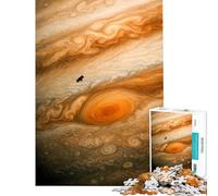 Puzzle de 1000 pièces pour Adolescents Vaisseau Spatial Solitaire Cadeau d'anniversaire ou de Noël Une œuvre d'art Jeu Relaxant à partir de 14 Ans (38x26cm)