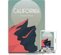 Puzzle de 1000 pièces pour Adolescents Vasquez Rock Toys, Jeu éducatif, découpe de précision, Cadeau d'anniversaire, Dimensions:38x52cm