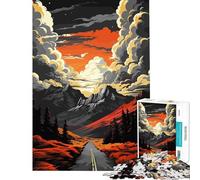 Puzzle de 1000 pièces pour Adolescents vers la liberté Naturelle Un défi à relever Un Jeu éducatif et Relaxant pour Les 14 Ans et Plus (50x75cm)