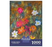 Puzzle De 1000 Pièces Pour Adolescents Vibrant Pastel Floral Painting Puzzles Pour Adolescents : Amusants Et Humoristiques ! Stimulez Votre Cerveau ! Soirée Jeux Et Divertissement En Famille 38x26cm/1
