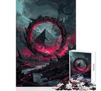 Puzzle de 1000 pièces pour Adolescents Vortex Rebirth Jeux Amusants Vacances à la Maison Jouet pour Passer Le Temps Décoration Murale Cadeaux Uniques pour Anniversaire et Noël (50x75cm)