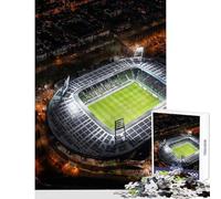 Puzzle de 1000 pièces pour Adolescents Vue aérienne du Stade de Brême Jeu éducatif pour Les Jeux Une œuvre d'art (38x26cm)