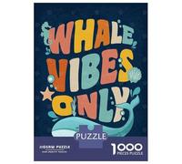 Puzzle De 1000 Pièces pour Adolescents Whale Watching Trip Puzzles pour Adolescents, Jouets À Monter Soi-même, Découpe De Précision, Cadeaux De Noël Et d'anniversaire 38x26cm/1000pcs